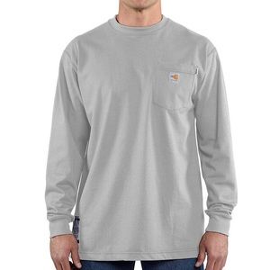 CARHARTT FLAME RESISTANT FORCE COTTON LONG SLEEVE